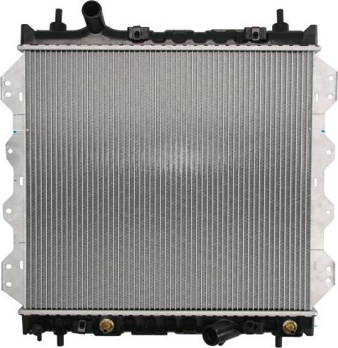 NISSENS 61002 - Радіатор, охолодження двигуна autocars.com.ua