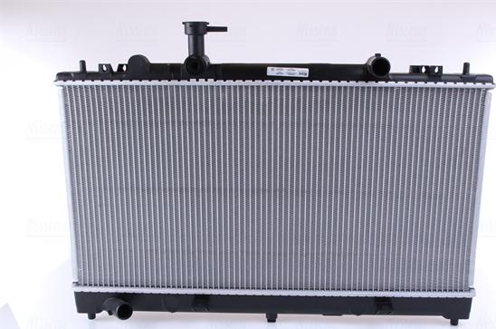 Nissens 62466A - Радіатор, охолодження двигуна autocars.com.ua