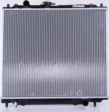 Nissens 62801 - Радиатор, охлаждение двигателя avtokuzovplus.com.ua