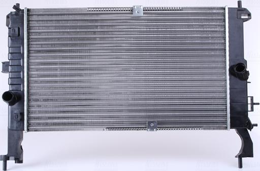 Nissens 63092 - Радиатор, охлаждение двигателя avtokuzovplus.com.ua