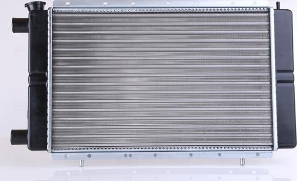 NISSENS 63850 - Радіатор, охолодження двигуна autocars.com.ua