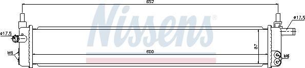 NISSENS 646837 - Радіатор, охолодження двигуна autocars.com.ua