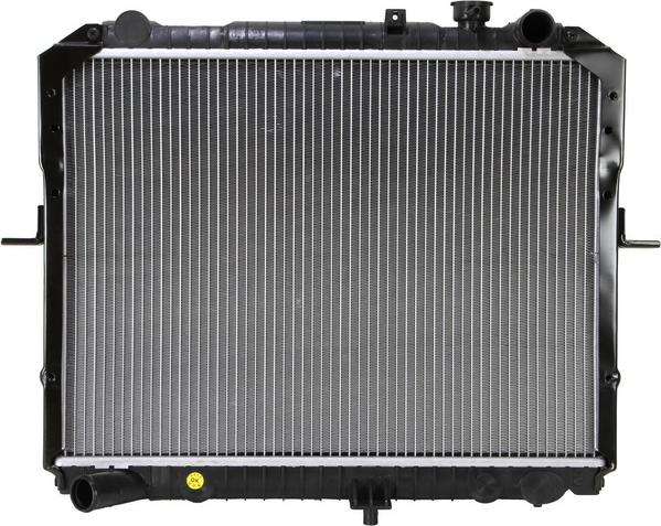 NISSENS 66646 - Радіатор, охолодження двигуна autocars.com.ua