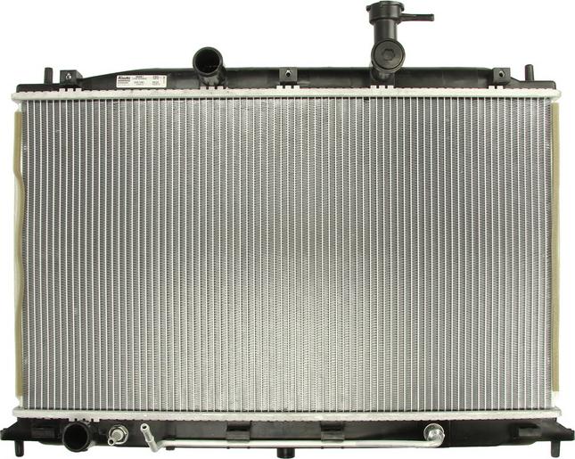 NISSENS 66687 - Радіатор, охолодження двигуна autocars.com.ua