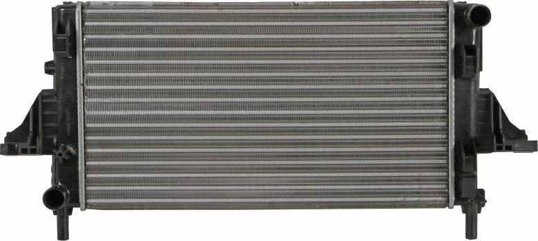 NISSENS 66698 - Радіатор, охолодження двигуна autocars.com.ua