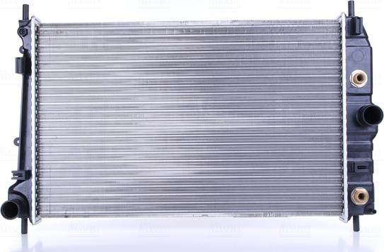 Nissens 66701 - Радиатор, охлаждение двигателя autodnr.net