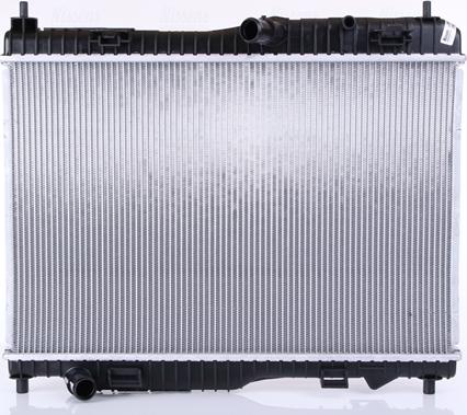 Nissens 66858 - Радіатор, охолодження двигуна autocars.com.ua