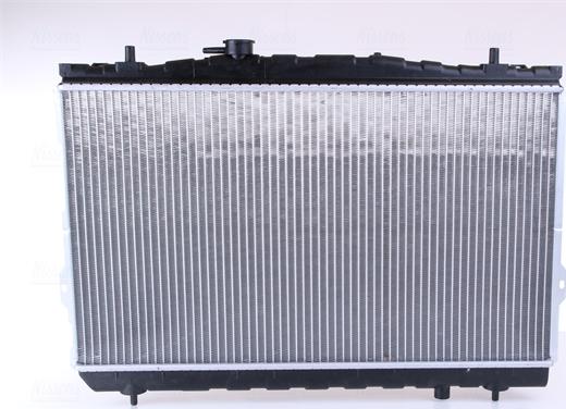 Nissens 67489 - Радиатор двигателя HYUNDAI COUPE 2.7 AUT   02- autodnr.net