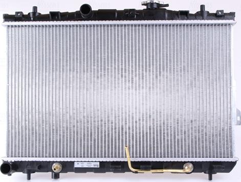 Nissens  67493 - Радиатор, охлаждение двигателя autodnr.net