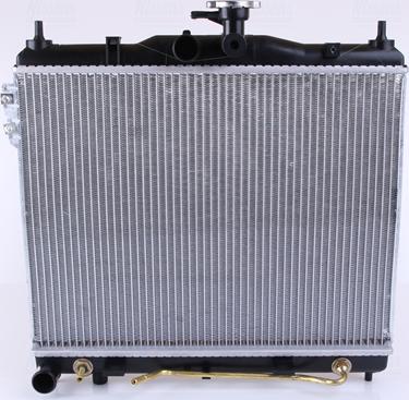 Nissens 67496 - Радиатор, охлаждение двигателя avtokuzovplus.com.ua