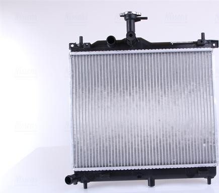 Nissens 67610 - Радиатор, охлаждение двигателя avtokuzovplus.com.ua