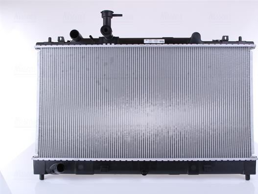 Nissens 68507 - Радіатор, охолодження двигуна autocars.com.ua