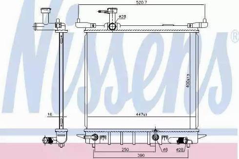 KOYORAD PL022651 - Радіатор, охолодження двигуна autocars.com.ua