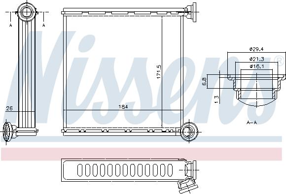 Nissens 73980 - 0 autocars.com.ua