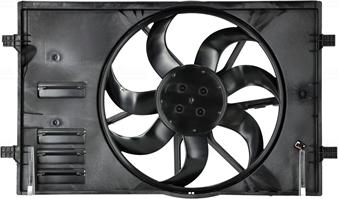 NISSENS 850033 - Вентилятор, охолодження двигуна autocars.com.ua