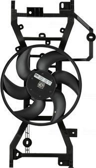 NISSENS 850123 - Вентилятор, охолодження двигуна autocars.com.ua