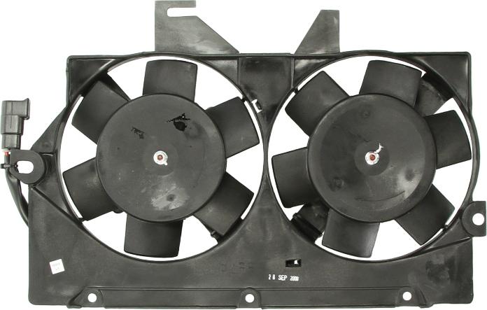 NISSENS 85425 - Вентилятор, охолодження двигуна autocars.com.ua