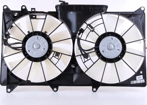 NISSENS 85487 - Вентилятор, охолодження двигуна autocars.com.ua