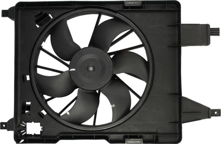 NISSENS 85706 - Вентилятор, охолодження двигуна autocars.com.ua