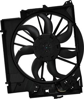 NISSENS 85851 - Вентилятор, охолодження двигуна autocars.com.ua