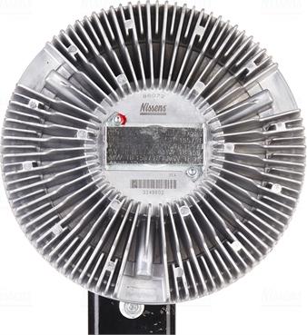 Nissens 86072 - Зчеплення, вентилятор радіатора autocars.com.ua