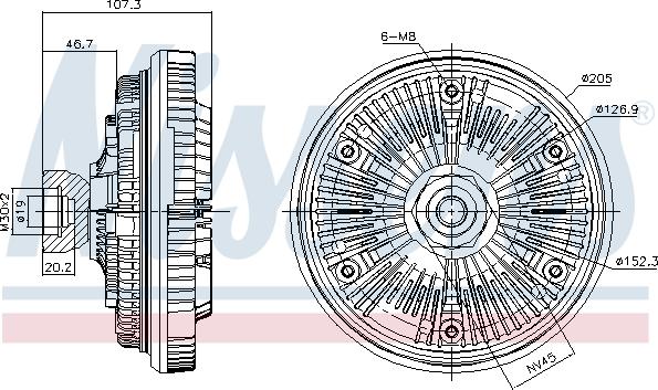 Nissens 86132 - 0 autocars.com.ua