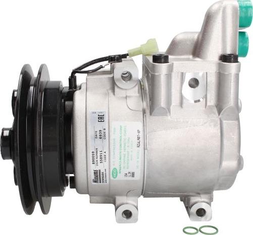 NISSENS 890059 - Компресор, кондиціонер autocars.com.ua