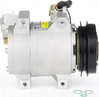 NISSENS 890064 - Компресор, кондиціонер autocars.com.ua