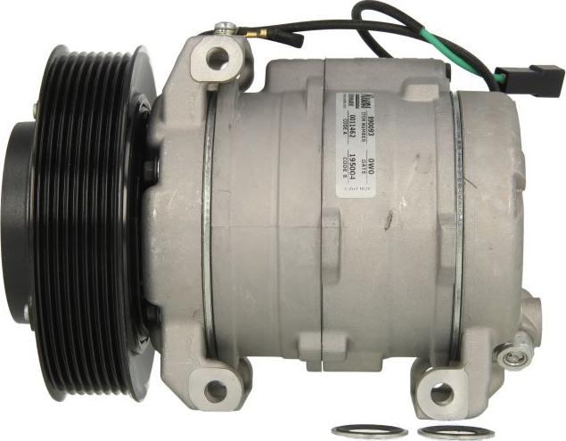 NISSENS 890093 - Компресор, кондиціонер autocars.com.ua