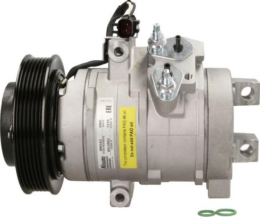 NISSENS 890162 - Компресор, кондиціонер autocars.com.ua