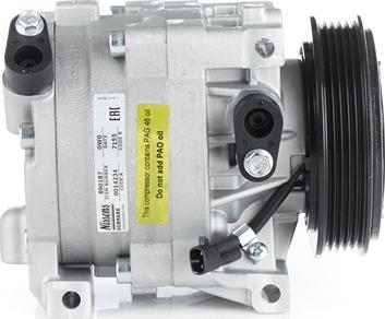 Nissens 890187 - Компрессор кондиционера avtokuzovplus.com.ua