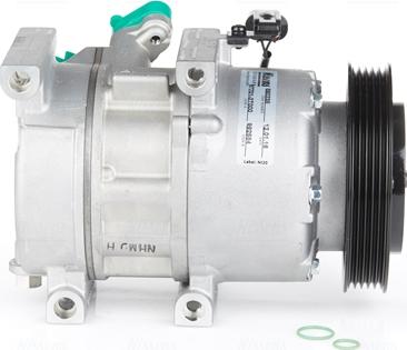 NISSENS 890238 - Компресор, кондиціонер autocars.com.ua