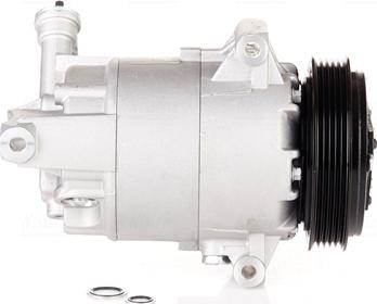 NISSENS 890262 - Компресор, кондиціонер autocars.com.ua