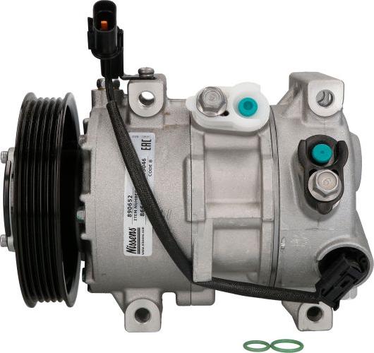 NISSENS 890652 - Компресор, кондиціонер autocars.com.ua