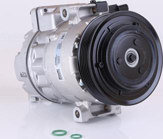 NISSENS 890687 - Компресор, кондиціонер autocars.com.ua