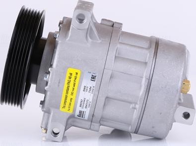NISSENS 890767 - Компресор, кондиціонер autocars.com.ua