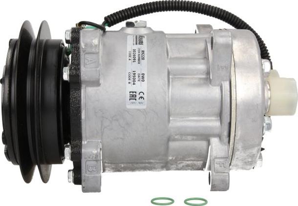 NISSENS 89220 - Компресор, кондиціонер autocars.com.ua