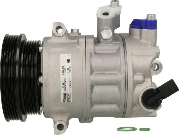 NISSENS 89421 - Компресор, кондиціонер autocars.com.ua