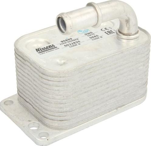 NISSENS 90899 - Масляний радіатор, рухове масло autocars.com.ua