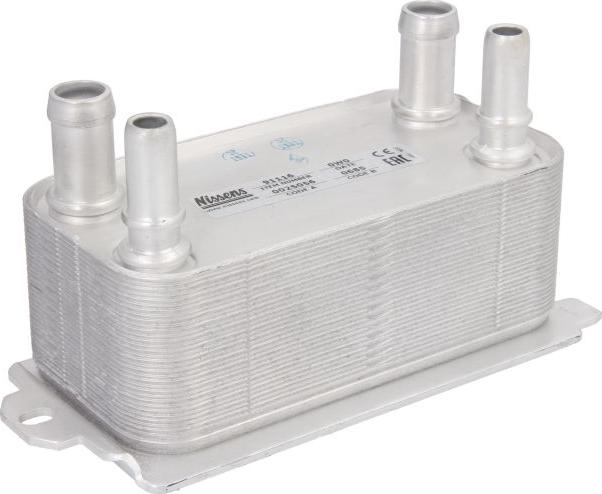 NISSENS 91116 - Масляний радіатор, автоматична коробка передач autocars.com.ua