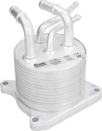 NISSENS 91119 - Масляний радіатор, автоматична коробка передач autocars.com.ua