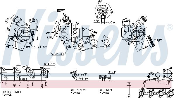 Nissens 93117 - Компресор, наддув autocars.com.ua