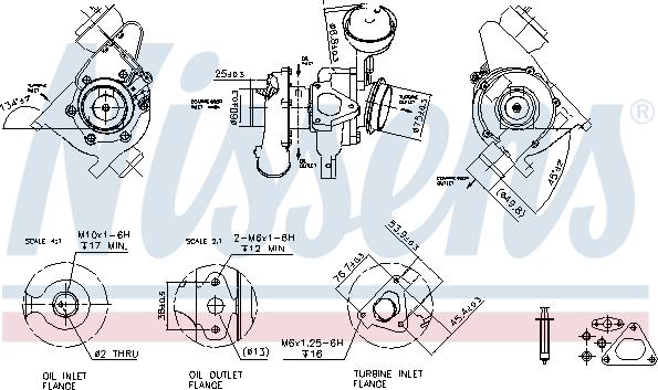 Nissens 93192 - Турбина, компрессор autodnr.net