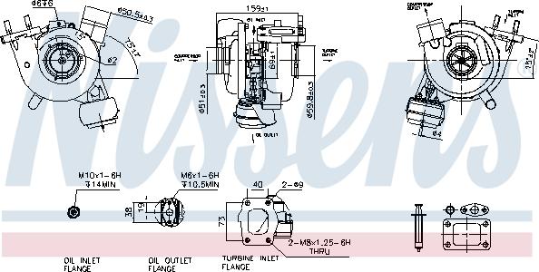 Nissens 93247 - Компресор, наддув autocars.com.ua