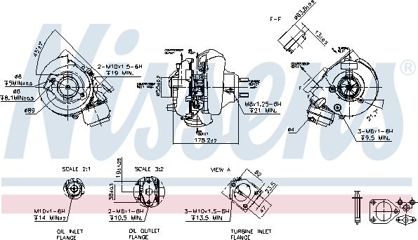 Nissens 93248 - Компресор, наддув autocars.com.ua