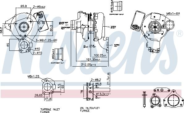 Nissens 93271 - Компресор, наддув autocars.com.ua