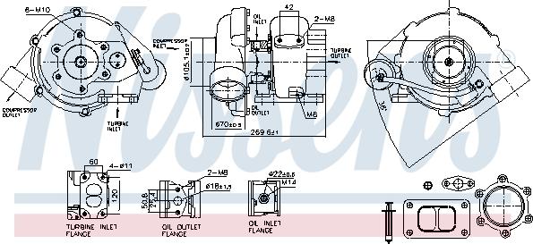 Nissens 93336 - Компресор, наддув autocars.com.ua