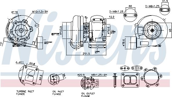 Nissens 93846 - Компресор, наддув autocars.com.ua