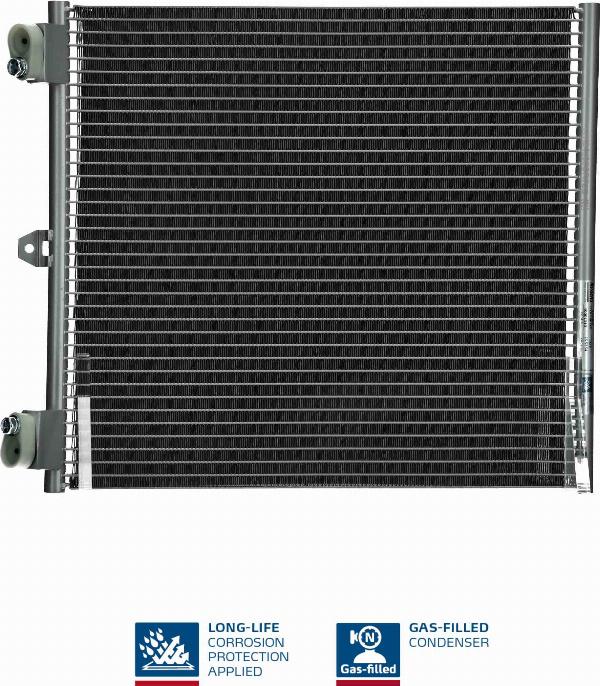 NISSENS 941006 - Конденсатор, кондиціонер autocars.com.ua