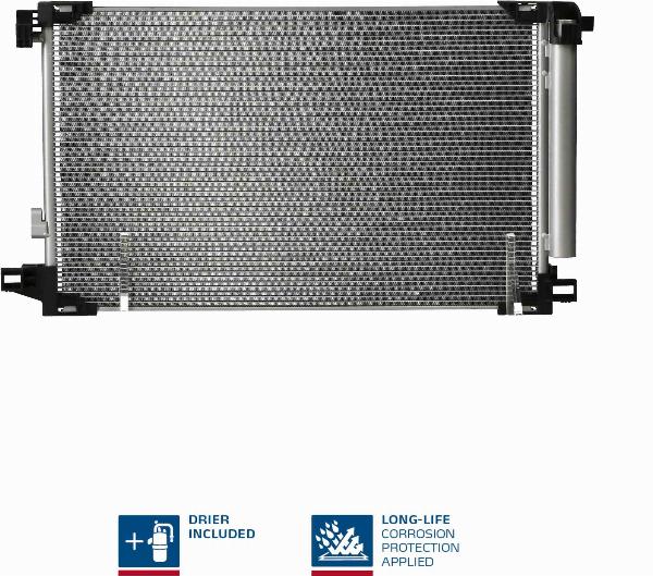 NISSENS 941375 - Конденсатор, кондиціонер autocars.com.ua